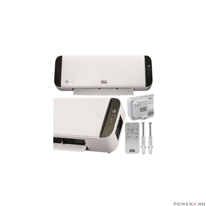 Aeroterma electrica de perete,incalzitor, cu telecomanda, putere 2000