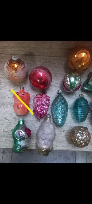 Новогодние советские игрушки