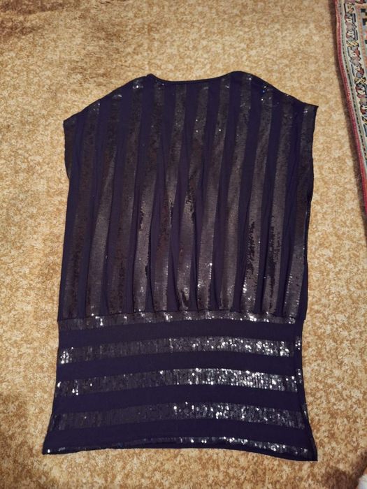 Черна дамска туника