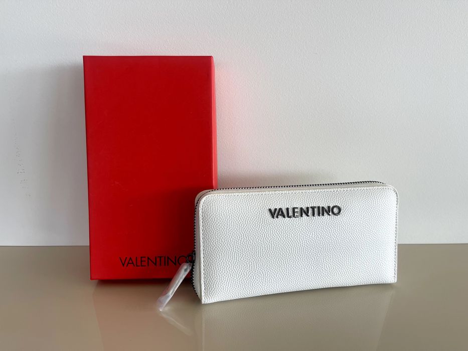 Valentino By Mario Valentino дамско портмоне - DIVINA Бяло -НОВО