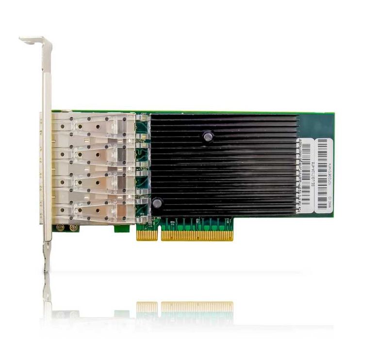 Placă rețea XWYWX 10Gb PCIe 3.0 X8 4*SFP+ Port NIC,Intel X710-BM1