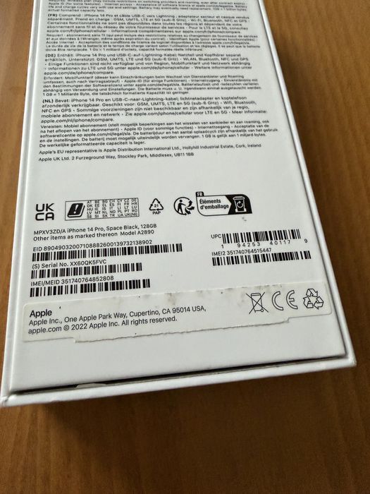 Iphone 14 pro 128 GB