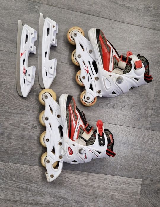 2 în 1 Role și patine Worker marimea 33-36 sau 34-37