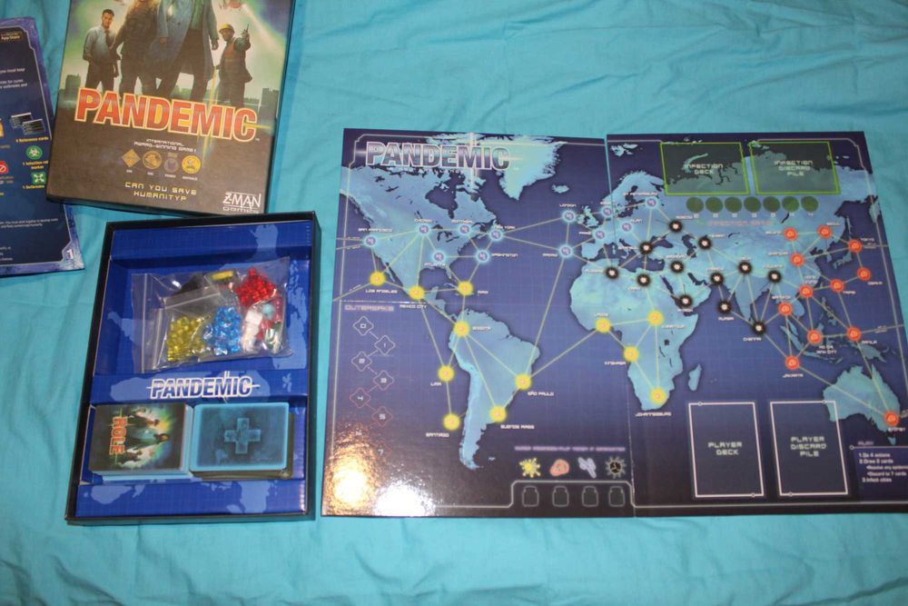 Munchkin Marvel, 5-minute Marvel, Splendor, Pandemic и Panic Room