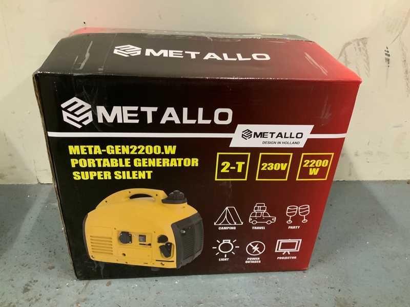 Generator Curent Compact - benzina 2.2 kVA (Nou/Factura)