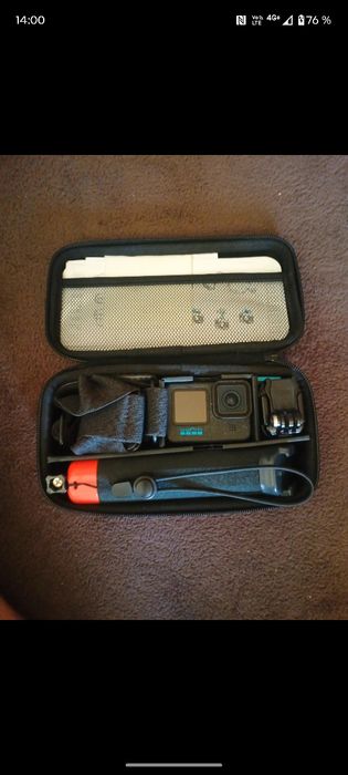 GoPro HERO 12 Accessory Bundle NOU + Card Kingston 500GB + 3 Baterii