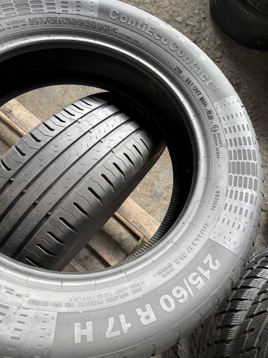 2x Anvelope Vara 215/60 r17 - Continental ContiEcoContact 5