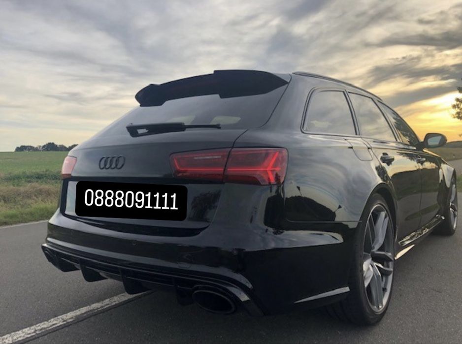 Спойлер AUDI A6 C7 лип за багажник