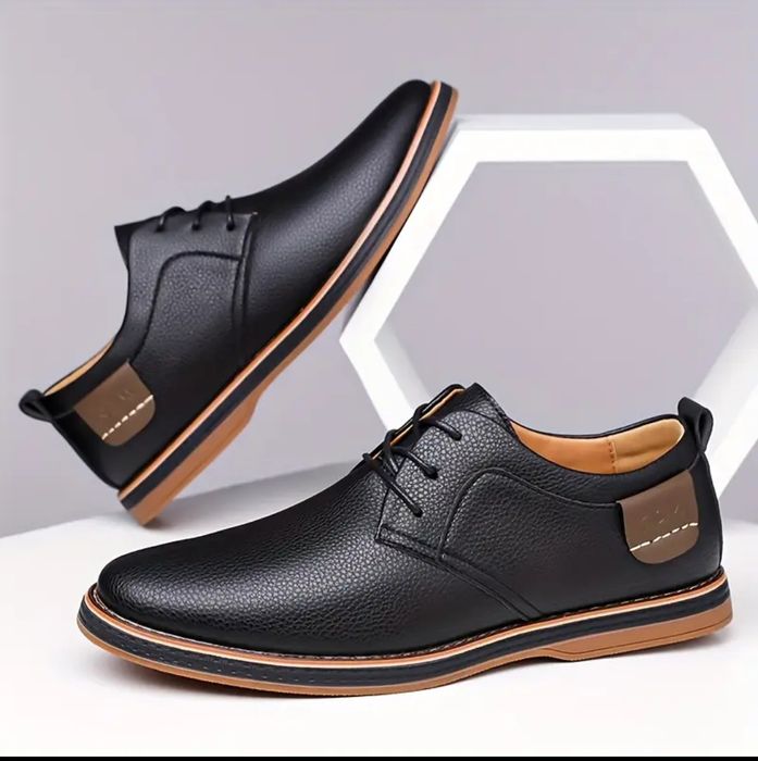 Туфли из воловьей кожи