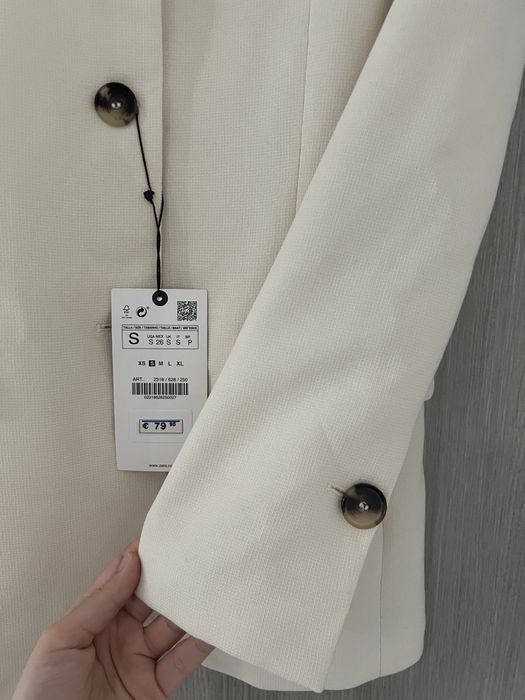 Sacou Zara, NOU, rrp 79€, marimea S