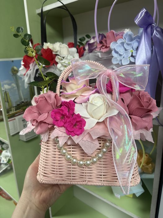 Мыльные букеты в наличии