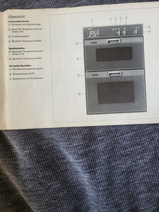 Двойна фурна Сименс, конвектомат Siemens