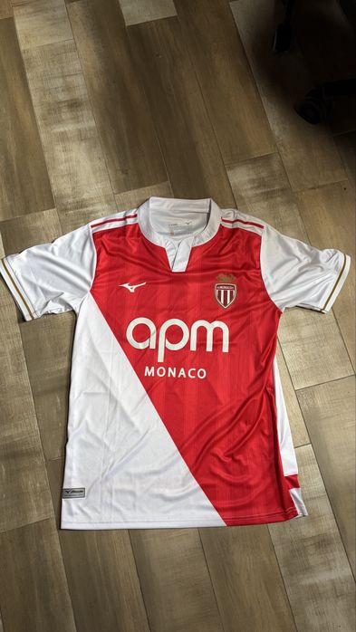 Kit AS Monaco Pogba nr 8 Tricou Fotbal