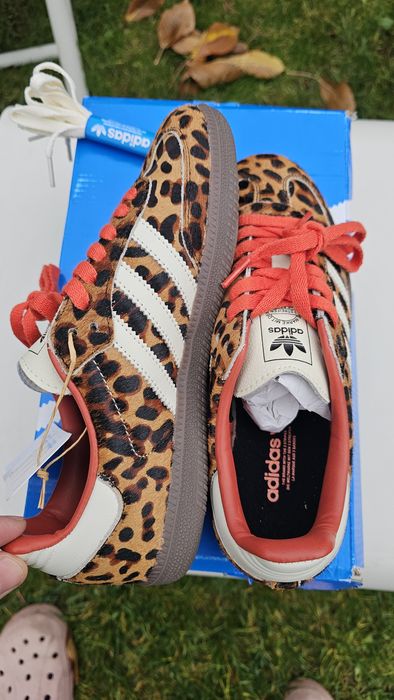 Adidas samba leopard size 38 new