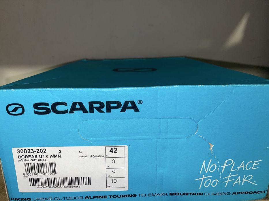 SCARPA Обувки Boreas GTX WMN-42номер(стелка28см)