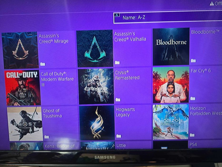 Playstation 4 1tb инсталирани много игри