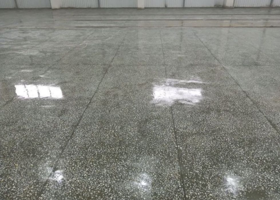 Вертолет шлифовка затирка бэтона топпинг мозайка полировка