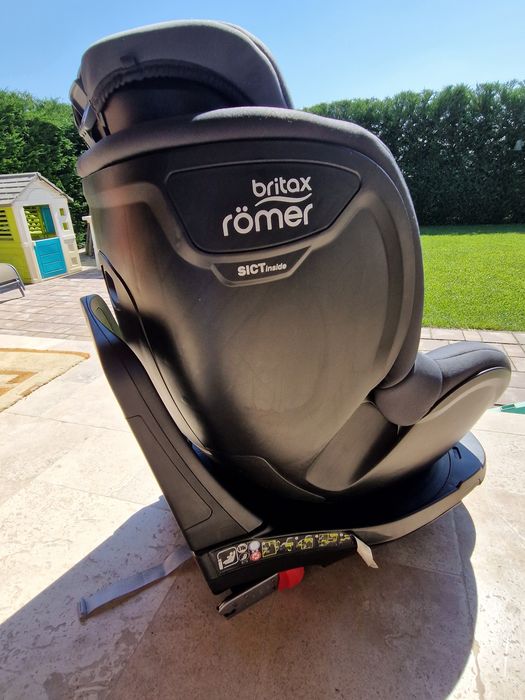 Scaun auto rotativ Dualfix I-Size, 40-105 cm, Gri , Britax Romer Bri