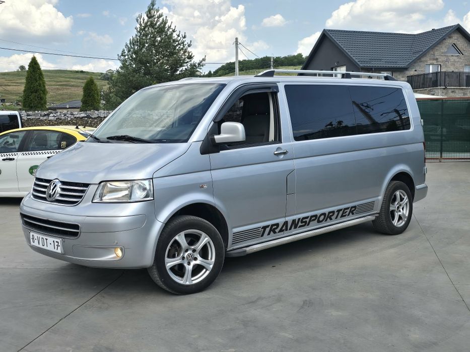 Vw transporter t5 dublu-cabina XXL 2010.  174cai