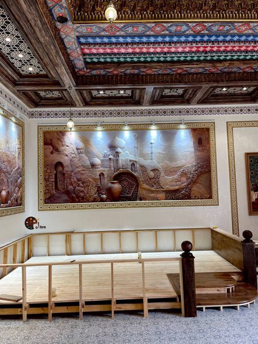Роспись ( 3D ) Барельеф Ганч, накш, хаттотлик Ремонт под ключ