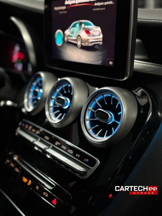 Въздуховоди с амбиентно осветление Mercedes-Benz