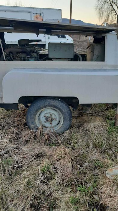 Ggenerator diesel, montat pe șasiu remorcabil (trailer)