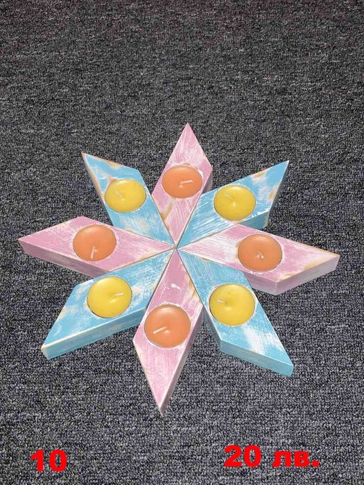 Свещници от дърво