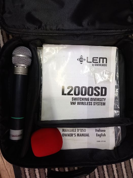 Microfon wireless lemn ls200