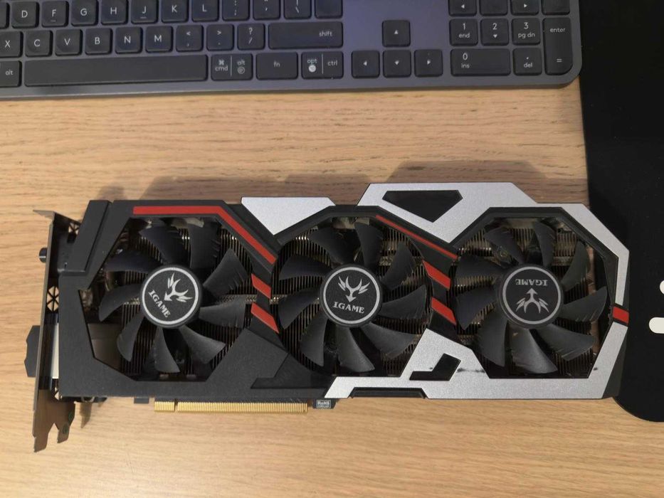 Nvidia GTX 1070 Ti 8GB iGame Vulcan 69°C FurMark - Sigiliu intact Gaming 1080p / 1440p