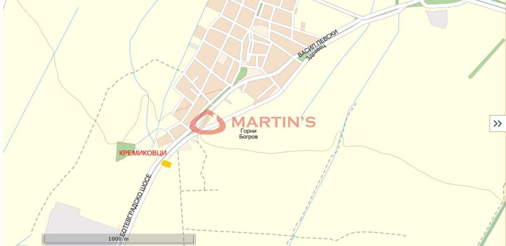 Парцел в София-Кремиковци площ 900 цена 63000