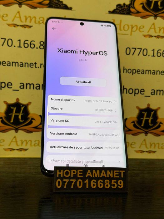 Hope Amanet P10/REDMI NOTE 13 PRO PLUS 5G