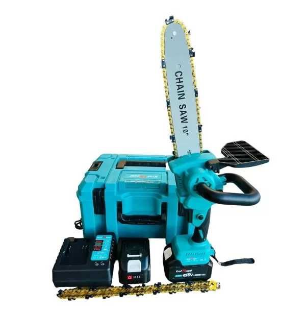 Акумулаторен трион KraftRoyal 36V/10Ah 25/30см шина+ смазване+2 вериги