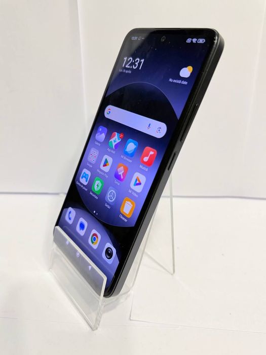 Telefon Xiaomi Redmi Note 14 256 GB Black, Cod 126143