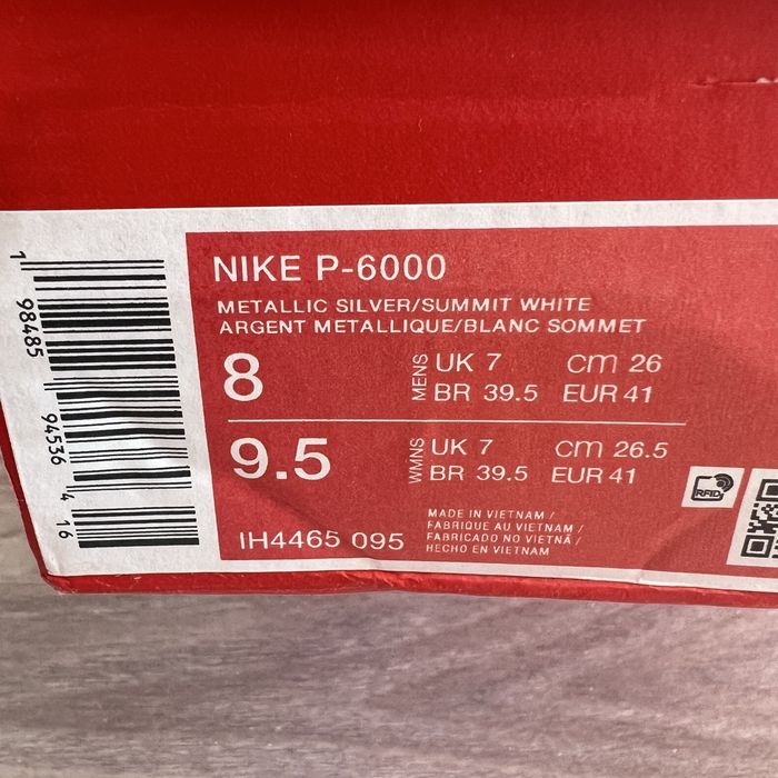 Nike P-6000 Metallic Silver