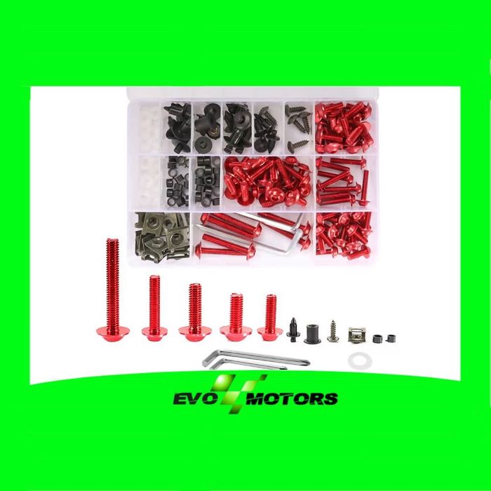 Kit Complet Suruburi Carene Moto Honda Suzuki Kawasaki Yamaha A035