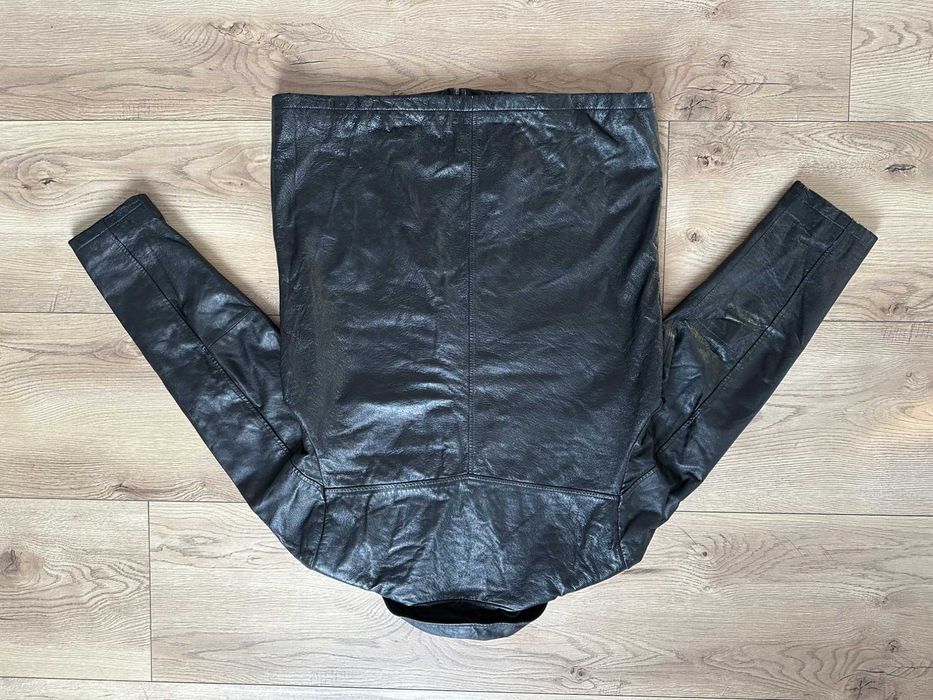 Geaca Piele CANDA Negru Piele Nappa Porc Barbati | Marime L