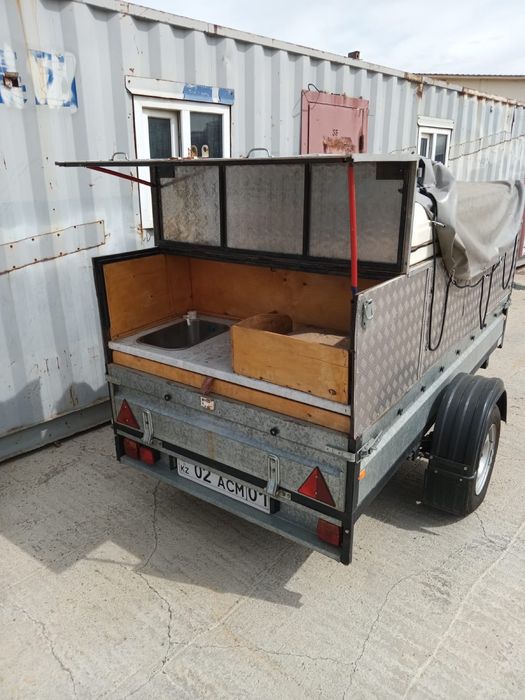 Продам прицеп с палаткой