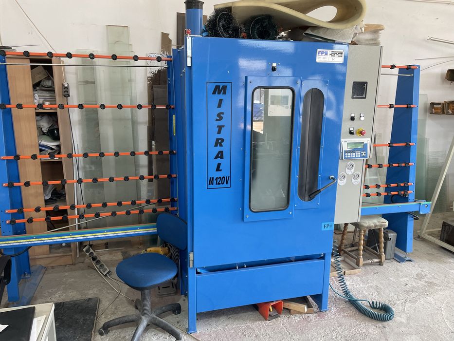 Vand cabina de sablat sticlă , geam