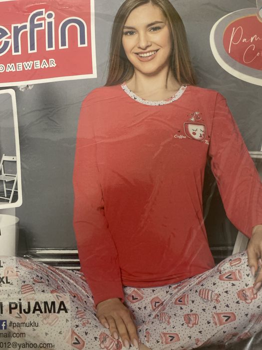 Pijama dama maneca lunga