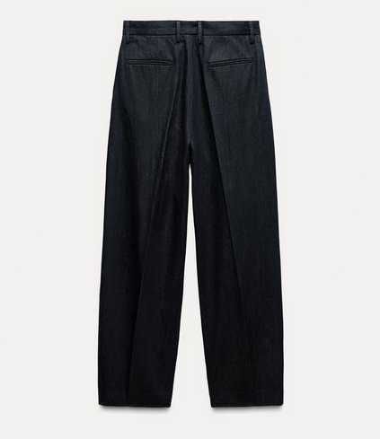 Zara женские джинсы из ZW Collection размер loose fit baggy barrel