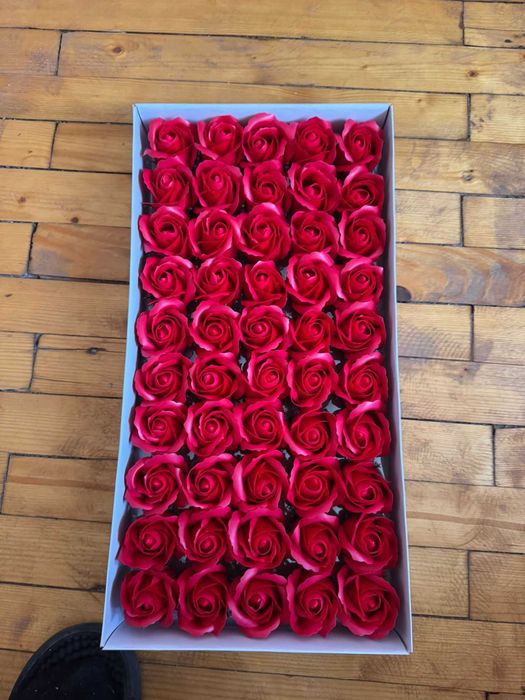 Trandafiri Din Sapun pentru buchete sau aranjamente