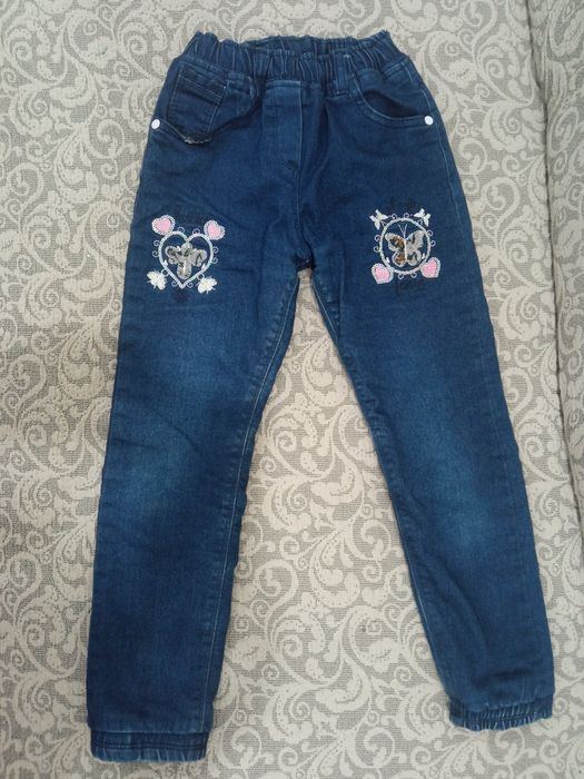 Джинсы на девочку