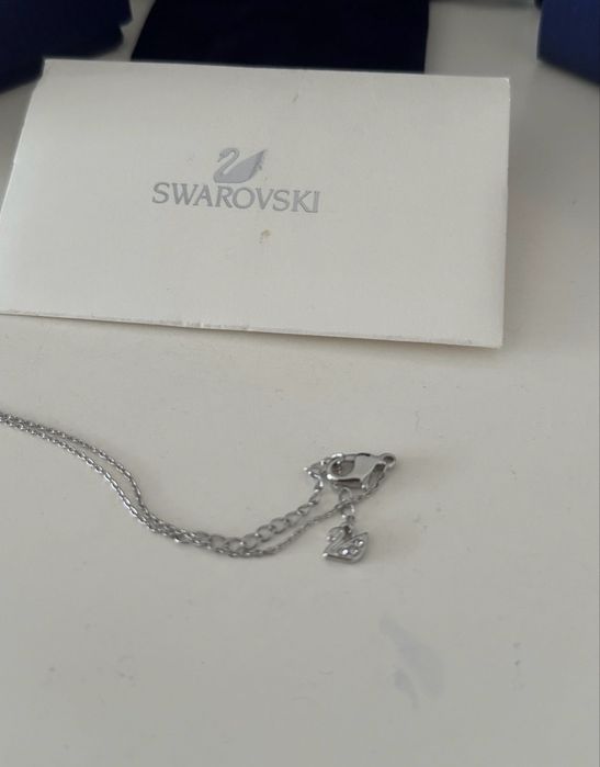 Lanț swarovski cu Lebada