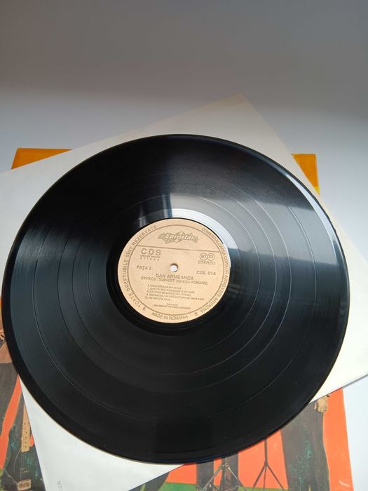 disc Vinil Dan Armeanca, muzica țigănească, stare excelenta, Anii 90