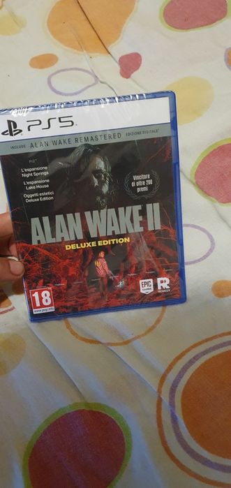 Alan Wake 2 Ps5 sigilat nou deluxe edition