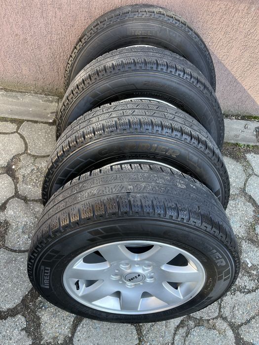 Jante 5x120mm, anvelope iarna 215/65 R16 C, VW T5, T6, Transporter