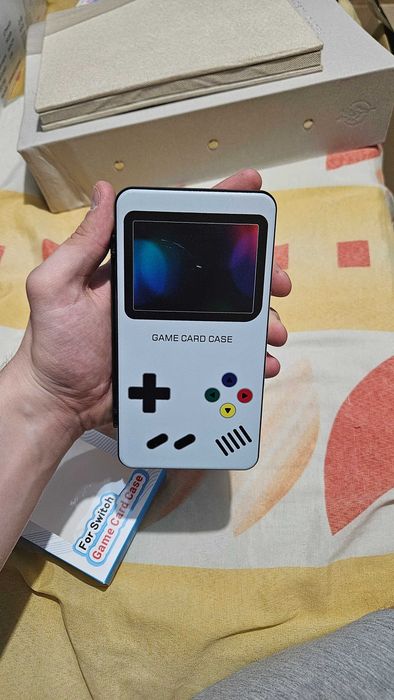 Carcasa Heiying depozitare jocuri Nintendo Switch
