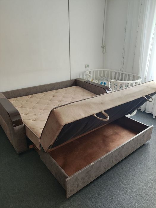 Divan, yotoq bo'ladigan divan, yumshoq mebel Диван кровать с местом дл