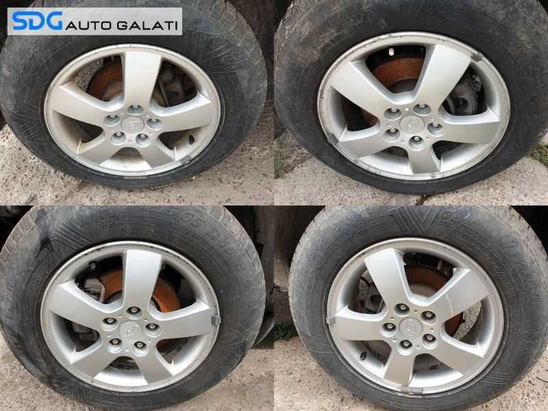 Set 4 Jante Roti Aliaj 215 60 16 R16 in 215 65 16 R16, Anvelope Cauciucuri M S Hyundai Tucson 2004 - 2009