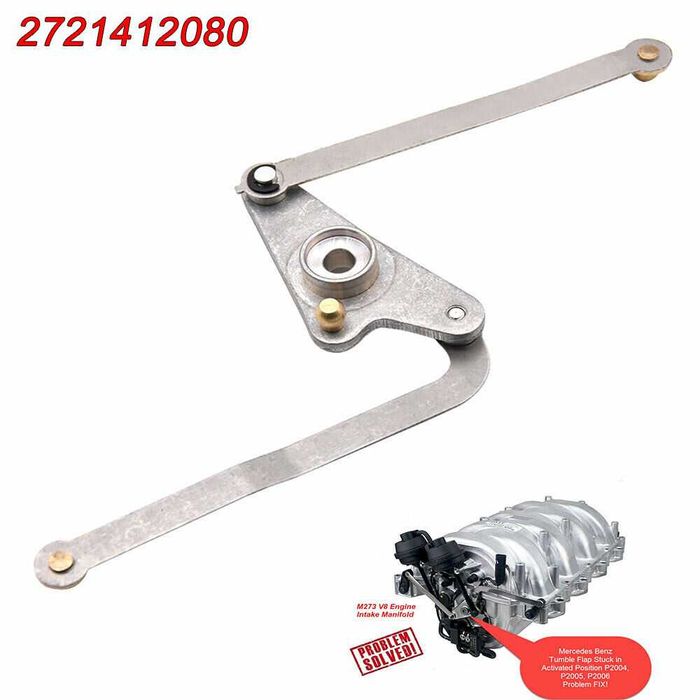 Метален лостов механизъм за всмукателен колектор м272 м273
